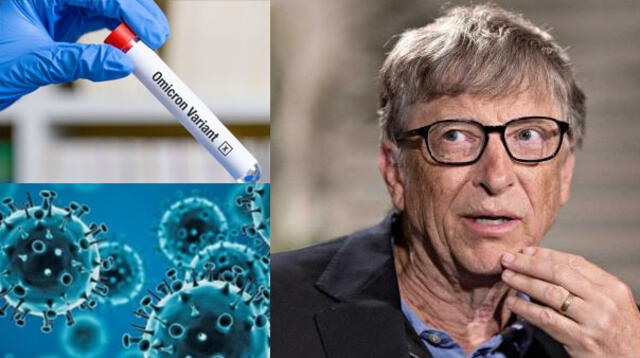 ¿Qué pasará con la variante ómicron? Esto pronostica Bill Gates.