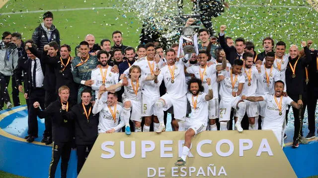 La última vez que Real Madrid ganó la Supercopa de España fue el año 2010.
