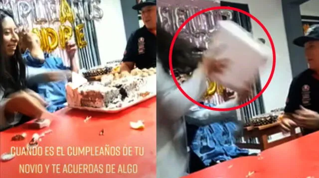 La escena se ha vuelto viral en las redes sociales.