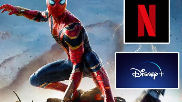 Detalles sobre el estreno de Spider-Man: No way home en las plataformas de streaming.