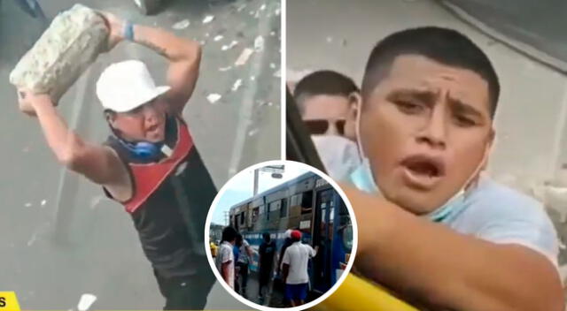 El conductor de la unidad asegura que fue amenazado y tiene temor por su vida.