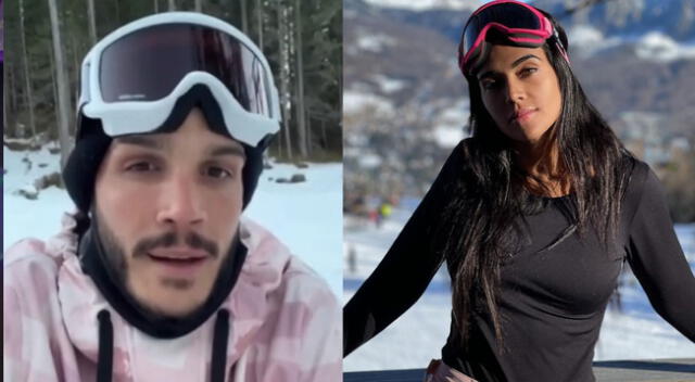 Mario Irivarren se perdió en las montañas de Italia y pidió ayuda de Vania Bludau