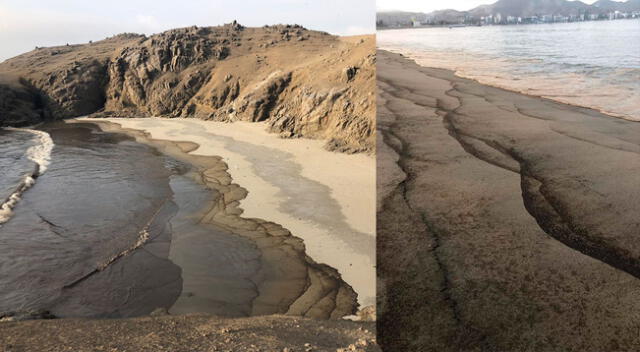 Derrame de petróleo en Ventanilla ha contaminado 18 mil m2 de playas.