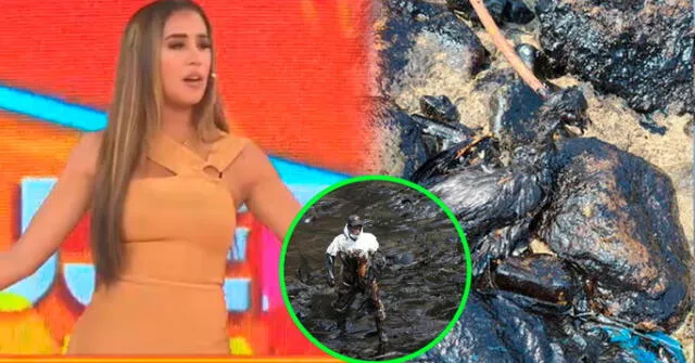 La conductora de MAM, Melissa Paredes, estalló tras ver las duras imágenes del ecocidio de petróleo en las playas del norte y Ventanilla.