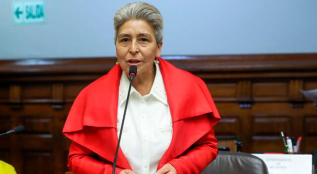 María Agüero, congresista de Perú Libre, aseguró que el pedido de la fiscalía es una cortina de humo.