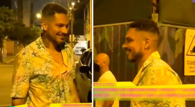 Paolo Guerrero se ríe tras peculiar propuesta de reportero.