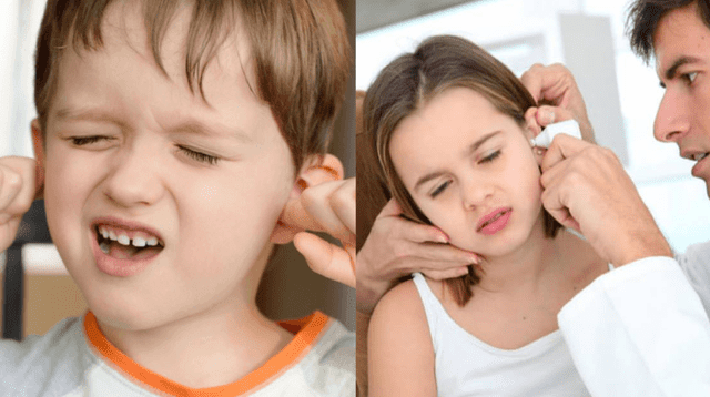 Los síntomas de la otitis son dolor de oído y fiebre.