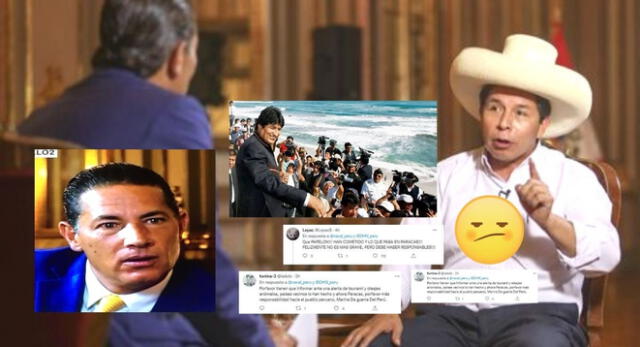 Agárrense todos. Pedro Castillo sobre ceder mar a Bolivia: "¿Y si los peruanos están de acuerdo?"