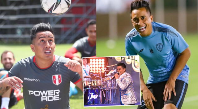 Christian Cueva, volante de la selección peruana, captó la atención en las redes sociales.
