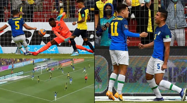 Ecuador y Brasil juegan por la fecha 15 de las Eliminatorias Qatar 2022.