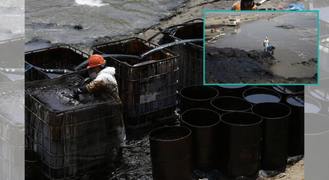 Gobierno da más detalles del derrame de petróleo en Ventanilla, suscitado el sábado 15 de enero.