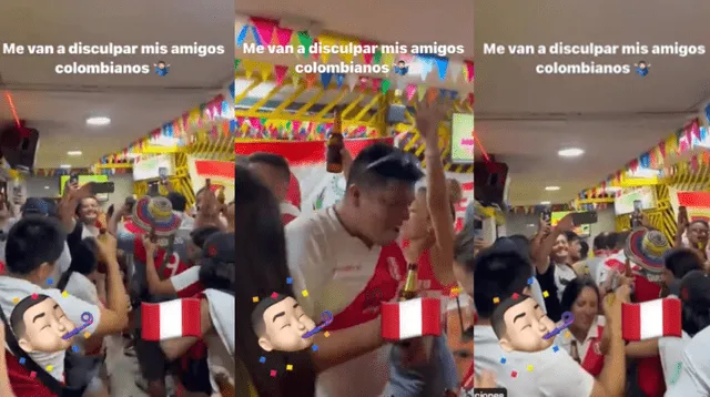 Perú vs Colombia: 'La mejor hinchada del mundo' armó la fiesta en Barranquilla tras victoria