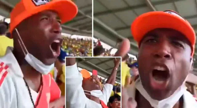 El “Cuto” presenció la histórica victoria de la selección peruana en el Estadio Metropolitano.