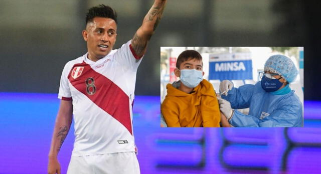 Christian Cueva regalará camisetas firmadas a niños vacunados tras triunfo en Colombia.