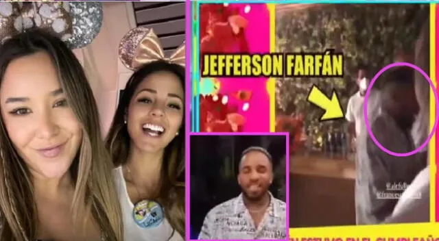 Jefferson Farfán se disfruta de su soltería junto a Ale Fuller y otras figuras del espectáculo.