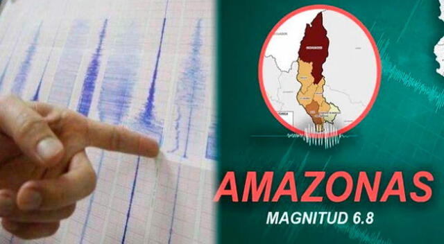 Fuerte sismo de 6.8 en el Amazonas