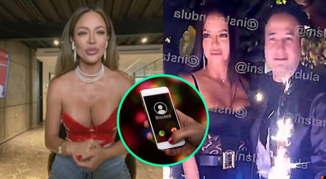 Sheyla Rojas se mostró tranquila al anunciar que ya no tiene que preocuparse porque Sir Winston llame