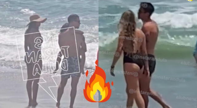 Instarándula evidenció a Melissa Paredes y el Gatito Activador juntos frente al mar, como en algún momento vimos a la otra pareja.