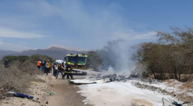 Nasca: empresa propietaria de avioneta asegura que no reportó ningún accidente desde el 2004