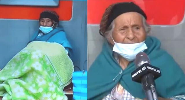 La mujer quiere seguir durmiendo en la calle, porque tiene la esperanza de ver nuevamente a su hijo.