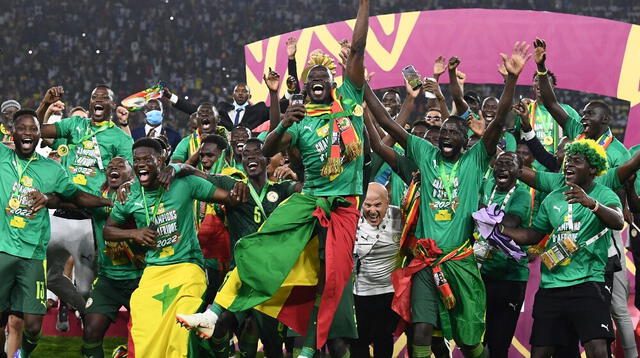 Senegal fue el campeón de la Copa Africana de Naciones 2021.