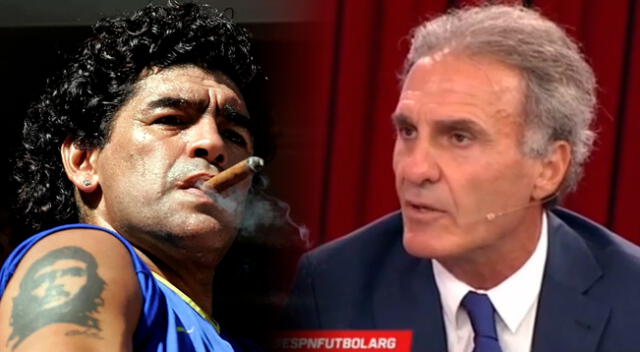 Óscar Ruggeri habló acerca de Maradona y sus vicios con la cocaína.