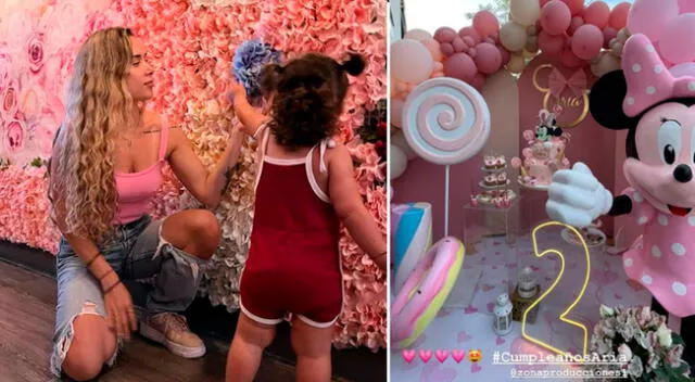 Ale Venturo celebró el cumpleaños de su hija.