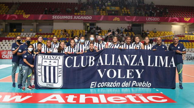 Alianza Lima recupera terreno en la LNSV y ya es cuarto.