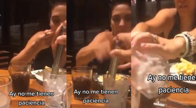 Singular escena de los jóvenes se hizo viral en las redes sociales.