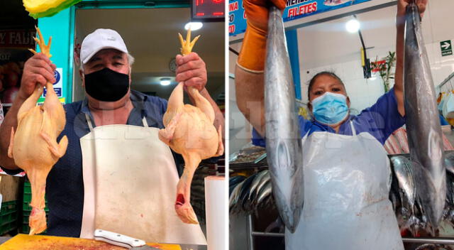 Precio del pollo y pescado bajaron hasta en un 30 % en diversos mercados de Lima.