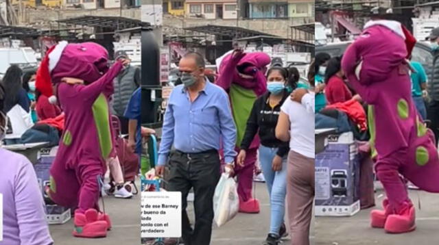 La escena se ha vuelto viral en las redes.