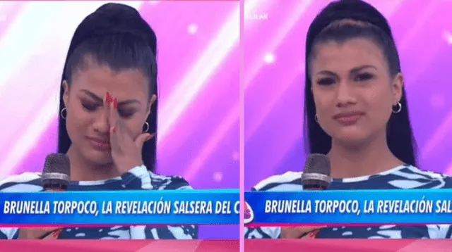 Brunella Torpoco se quiebra al recordar sus inicios en la música.