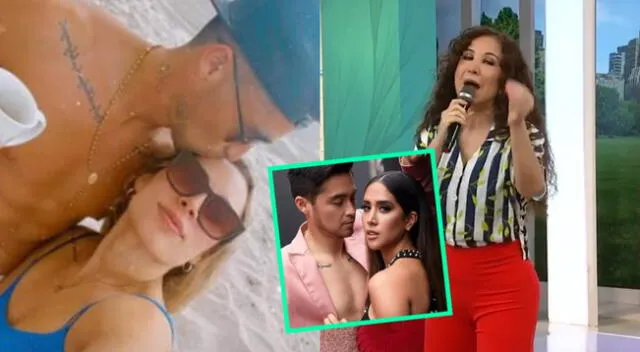 Janet Barboza recordó que Rodrigo Cuba terminó de una manera complicada con Melissa Paredes, y cree que su romance con Ale Venturo es pasajero.