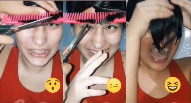 El video del joven cortando el cabello de la muchacha se volvió tendencia en TikTok y otras redes sociales.