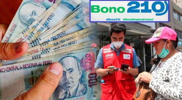 Fechas de pago del Bono 210 soles para trabajadores del sector privado