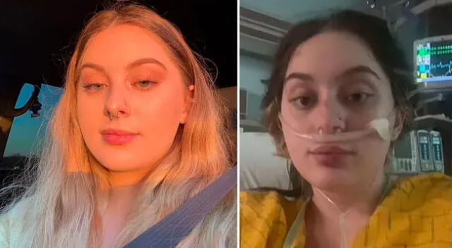 Juliet Roberts, de 18 años, vive conectada a un respirador artificial.