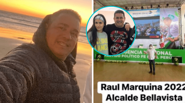 Raúl Marquina, expareja de Melissa Klug, se lanza a la alcaldía de Bellavista