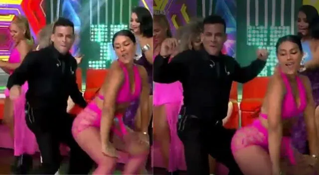 Christian Domínguez baila con cubana de Mauricio Diez Canseco