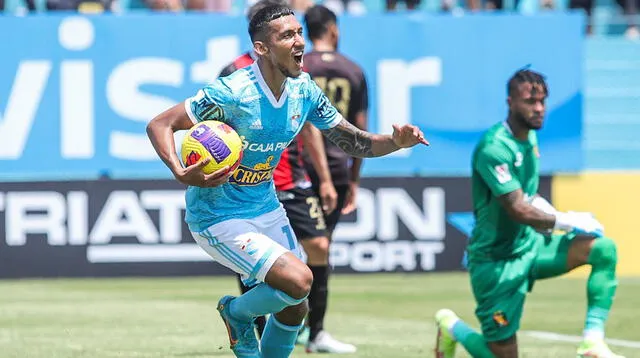 Christofer Gonzales fue el mejor jugador del Cristal y lo coronó con un gol al meta Cáceda del Melgar.