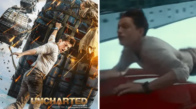 Tom Holland tuvo intrépidas escenas en la película “Uncharted”.