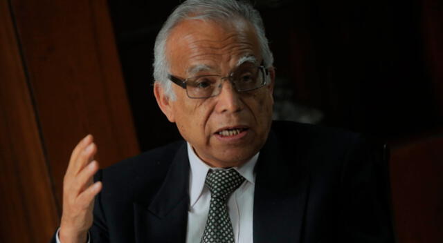 Aníbal Torres, presidente del Consejo de Ministros.