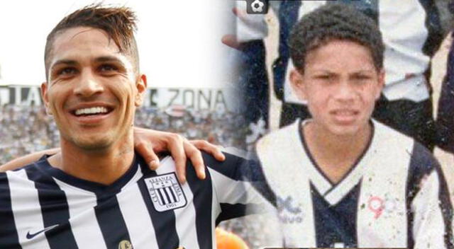 Paolo Guerrero lleva la camiseta de Alianza Lima en la piel.