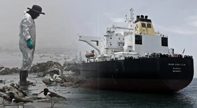 La empresa propietaria del buque que provocó el derrame del petróleo en la Refinería La Pampilla, (Mare Doricum) le respondió a Repsol.