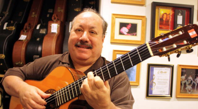 Murió Ramón Stagnaro guitarrista peruano.