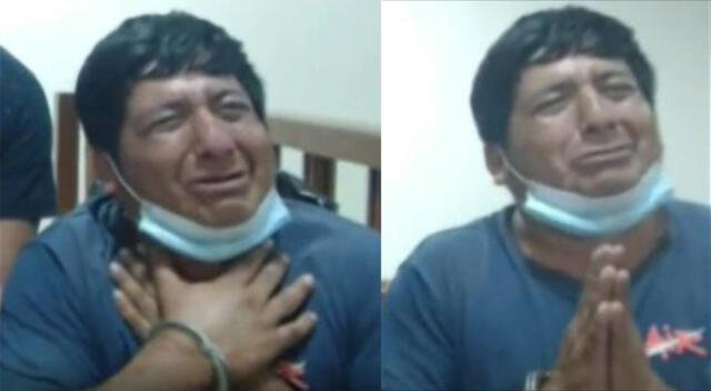 Áncash: ladrón rompe en llanto y se arrodilla ante juez para no recibir prisión preventiva en Chimbote [VIDEO]
