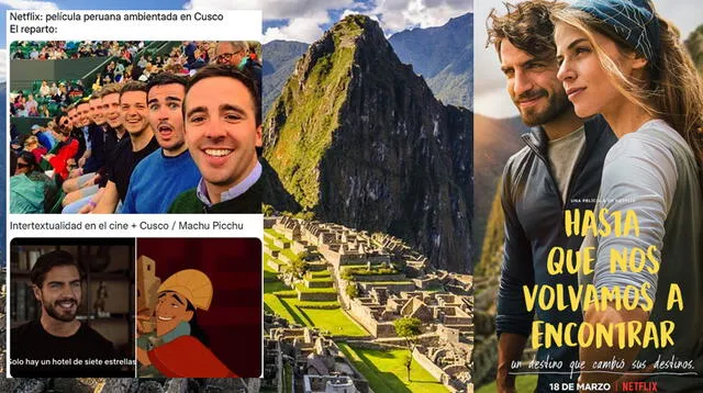 Cusco se ha vuelto tendencia en Twitter tras el anuncio de Netflix promocionando película peruana.