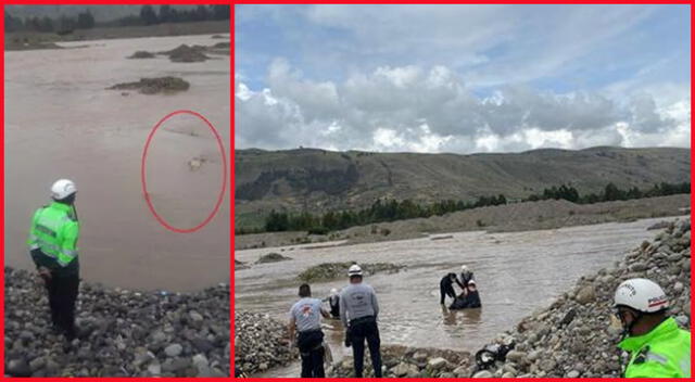 Hallan cadáver de joven en Río Mantaro.