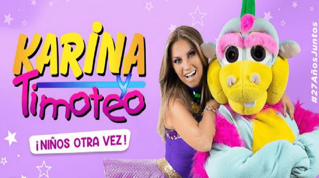 Karina y Timoteo regresan con la gira de show