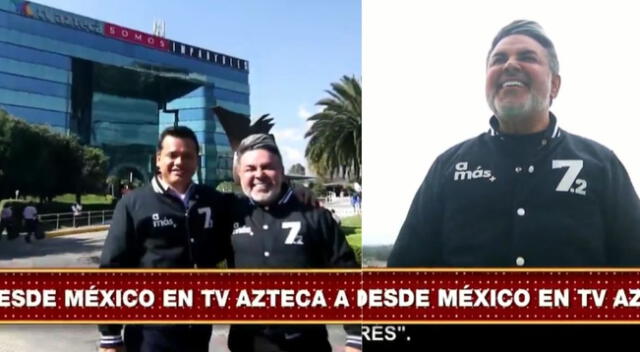 Andrés Hurtado a su llegada a TV Azteca