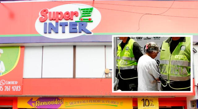 El administrador del supermercado Súper Ínter pidió cárcel para la adulta mayor.